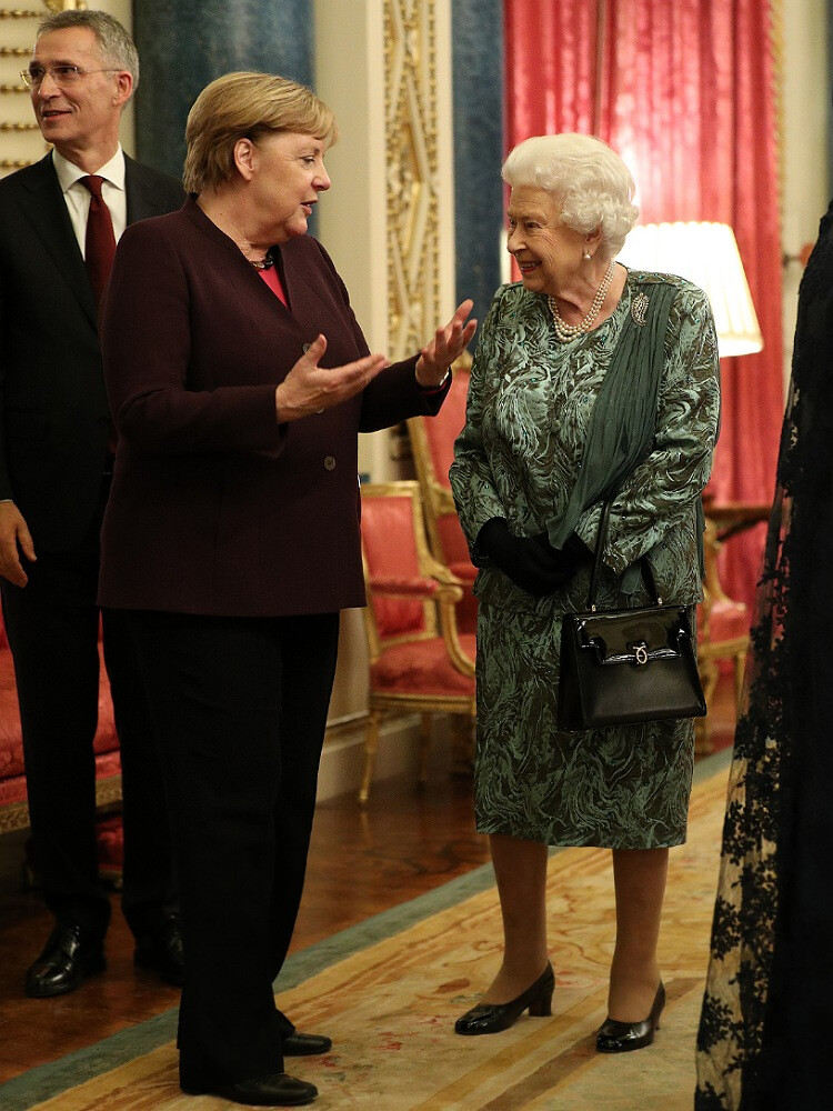 Ангела Меркель и Елизавета II