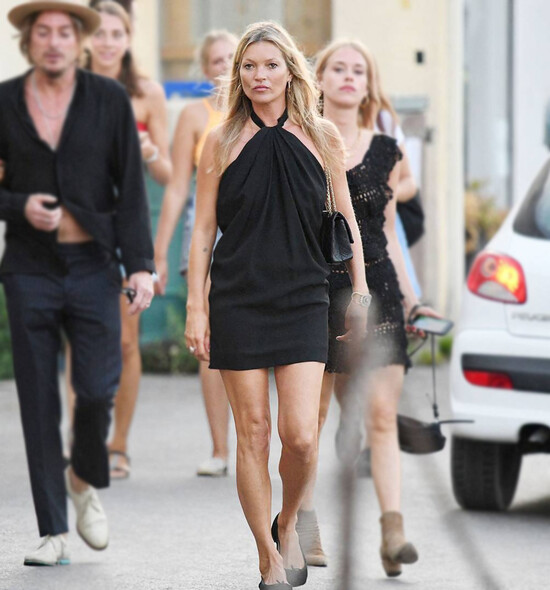 Гардероб Кейт Мосс не изменился с начала нулевых годов