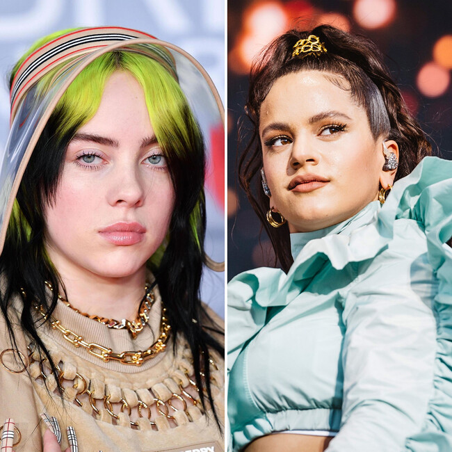 Билли Айлиш и испанская певица Розалия