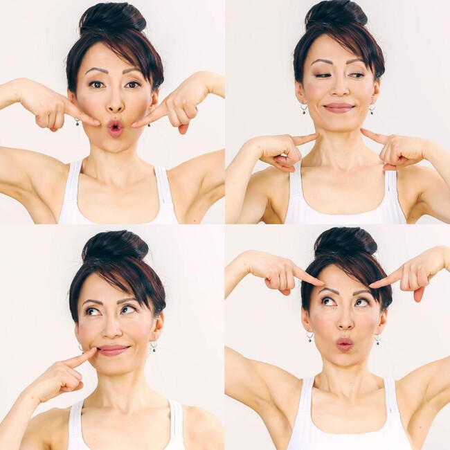 Йога для лица