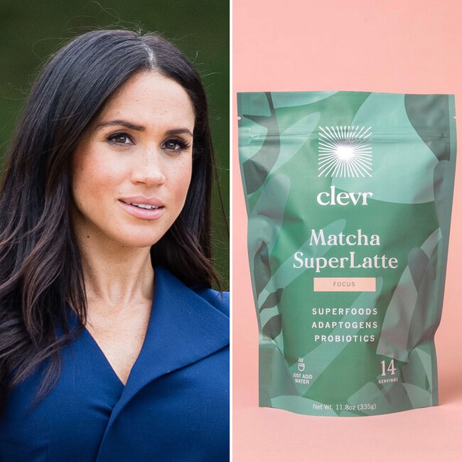 Меган Маркл веганский супер-латте