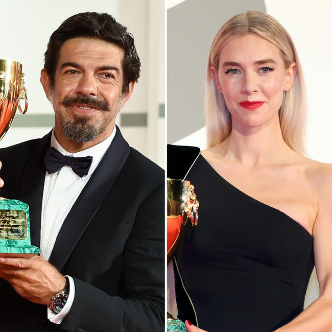 Пьерфранческо Фавино и Ванесса Кирби