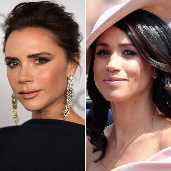 Виктория Бэкхем и Меган Маркл