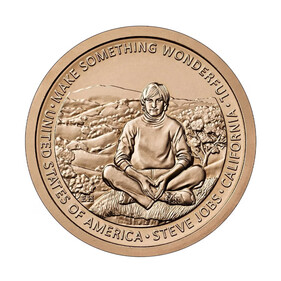 В США выпустят памятные монеты с портретом Стива Джобса