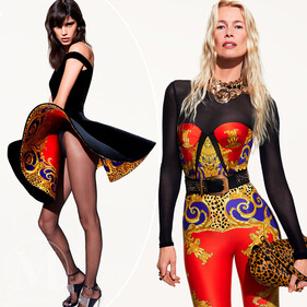 Донателла Версаче презентовала последнюю кампанию в статусе главы Versace