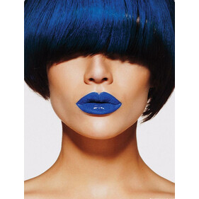 Губы+. Синие, фиолетовые и коричневые помады: как и с чем носить