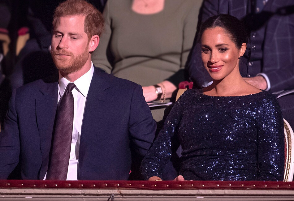 Принц Гарри и Меган Маркл в Королевском Альберт-Ххолле