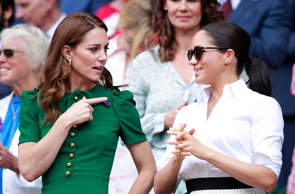 Кейт Миддлтон помогала Меган Маркл освоиться в королевском дворце