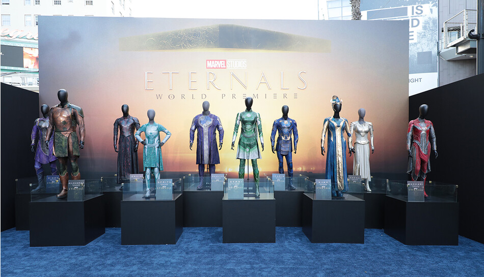 Костюмы к фильму Вечные