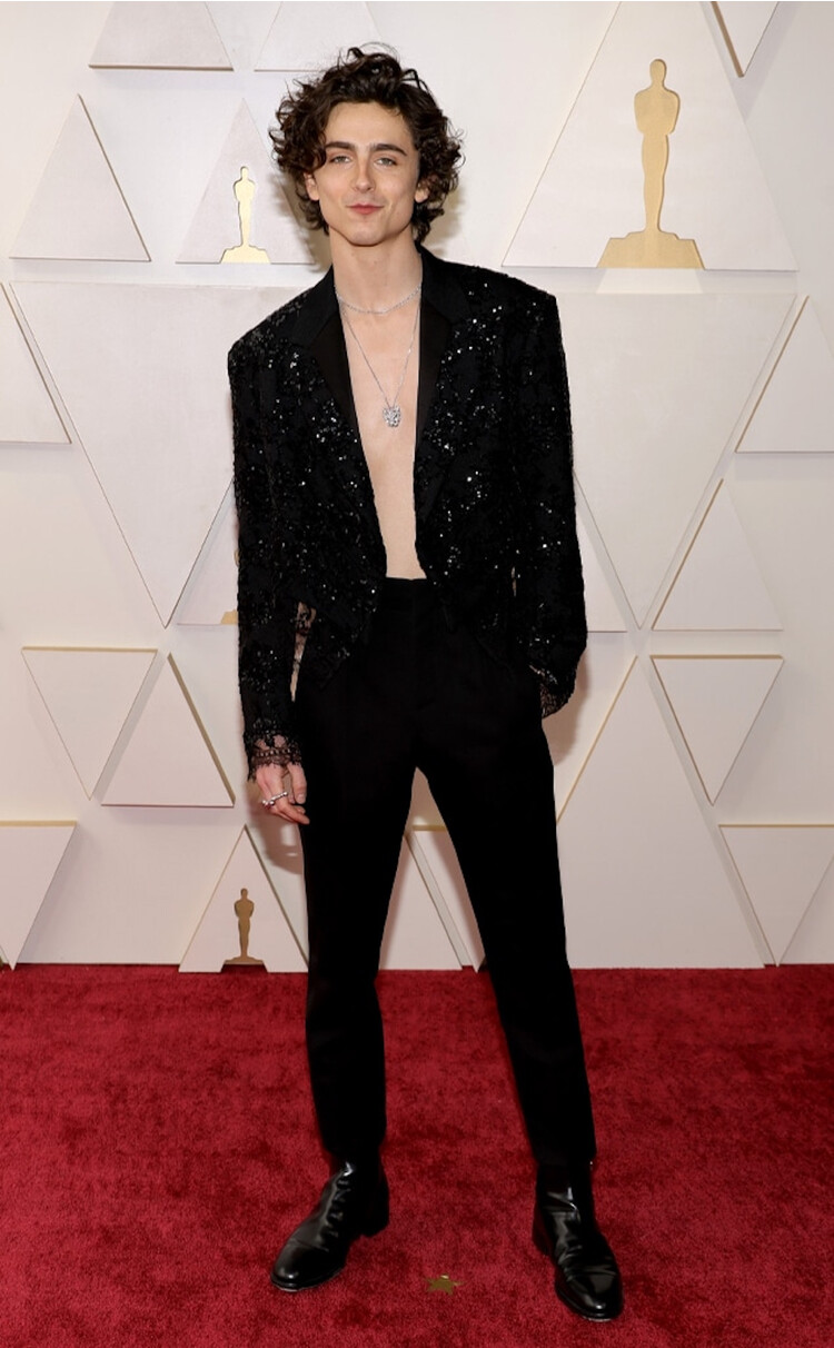 Тимоти Шалаше на красной дорожке «Оскара»