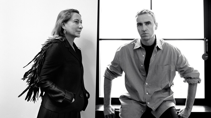 Миучча Прада и Раф Симонс 