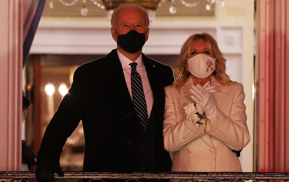 Джо Байден и Джилл Байден инаугурация