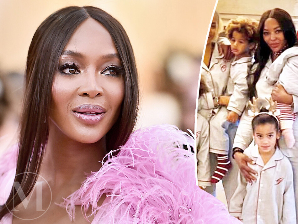 Наоми Кэмпбелл порадовала на Рождество фотографией с новорождённой дочерью