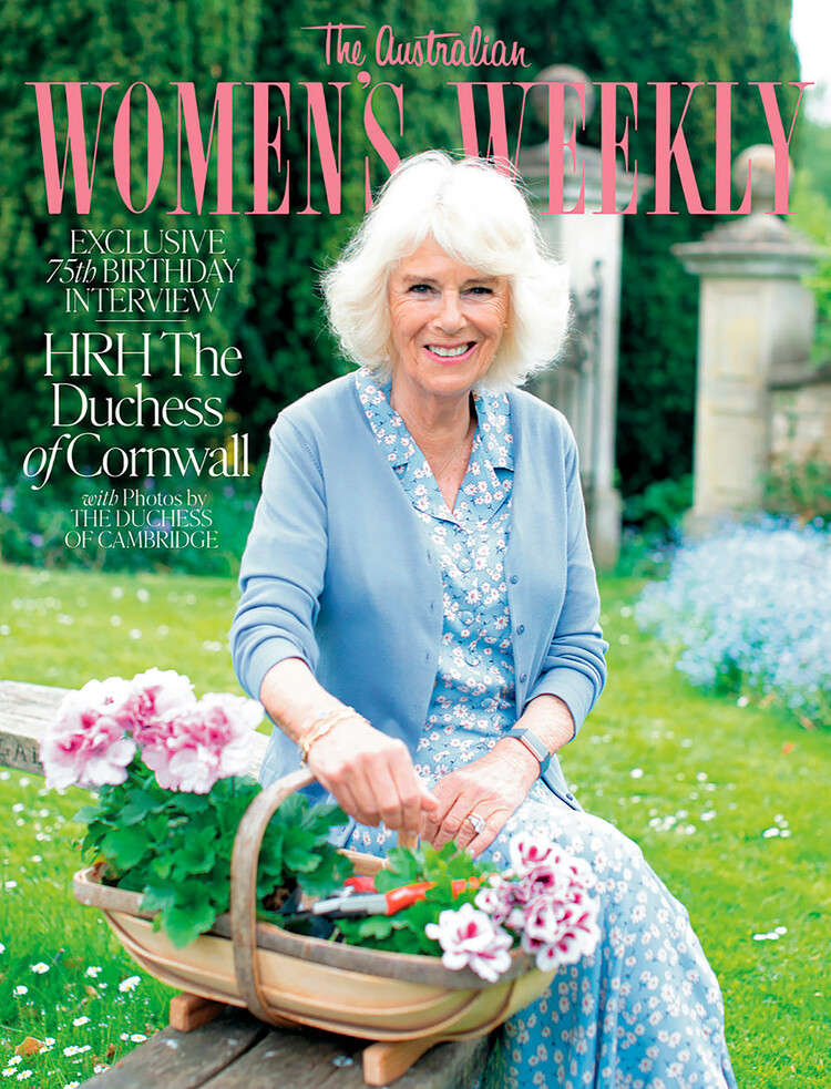 Герцогиня Корнуолльская, Камилла Паркер-Боулз на обложке журнала Womens Weekly, 2022