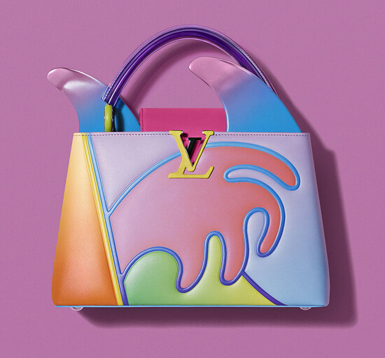 Louis Vuitton ArtyСapucines авторства художника Алекса Израэля