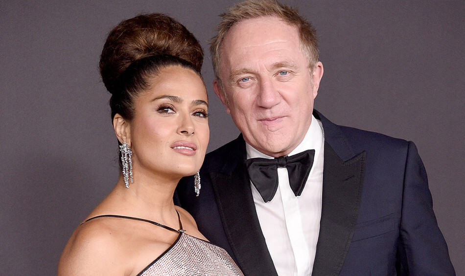 Сальма Хайек и Франсуа Анри-Пино