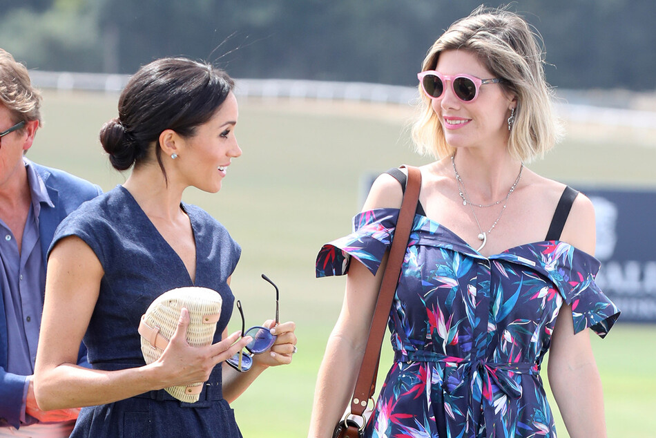 Меган Маркл и Дельфина Блакье, 2022