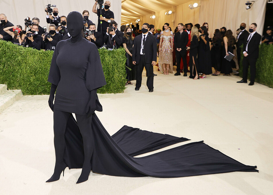 Ким Кардашьян на Met Gala 2021