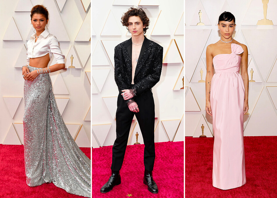 Звёзды на церемонии Оскар-2022