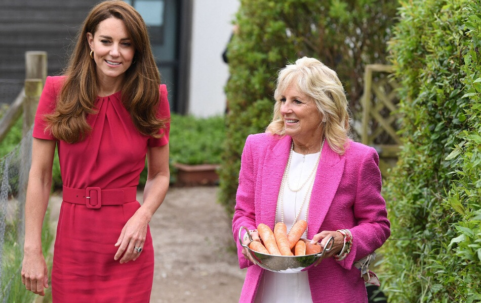 Кейт Миддлтон и Джилл Байден