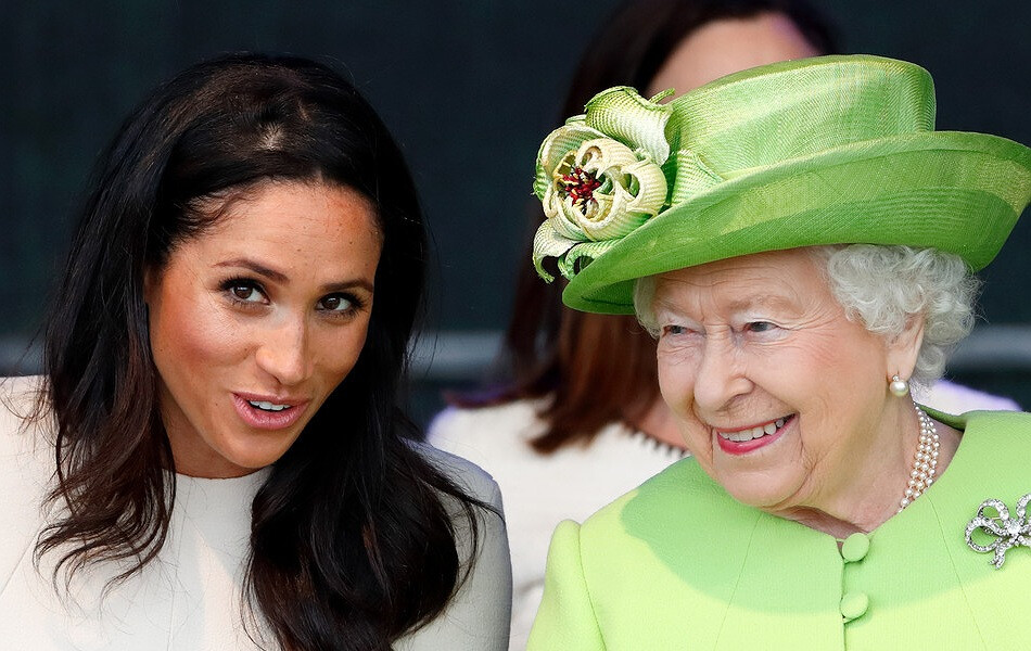 Меган Маркл и Елизавета II