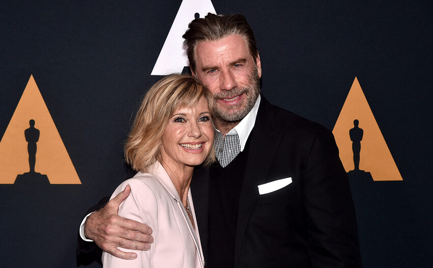 Оливия Ньютон-Джон и Джон Траволта