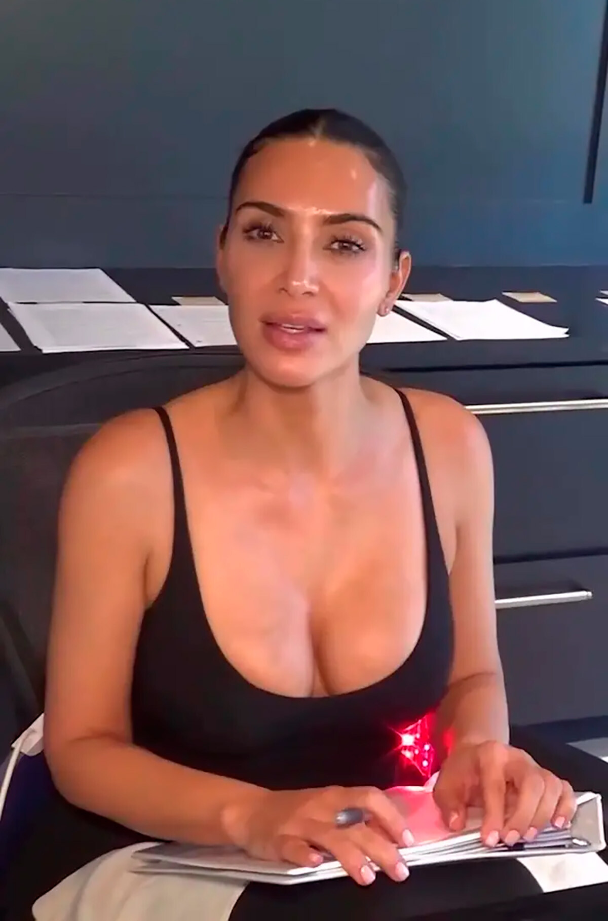 Ким Кардашьян призналась, что расплакалась перед экзаменом на юриста