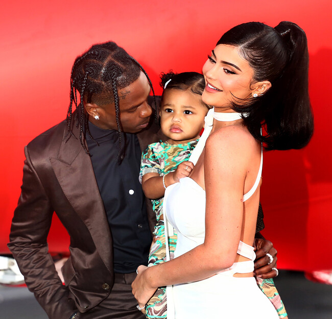 Трэвис Скотт Кайли Дженнер и Сторми