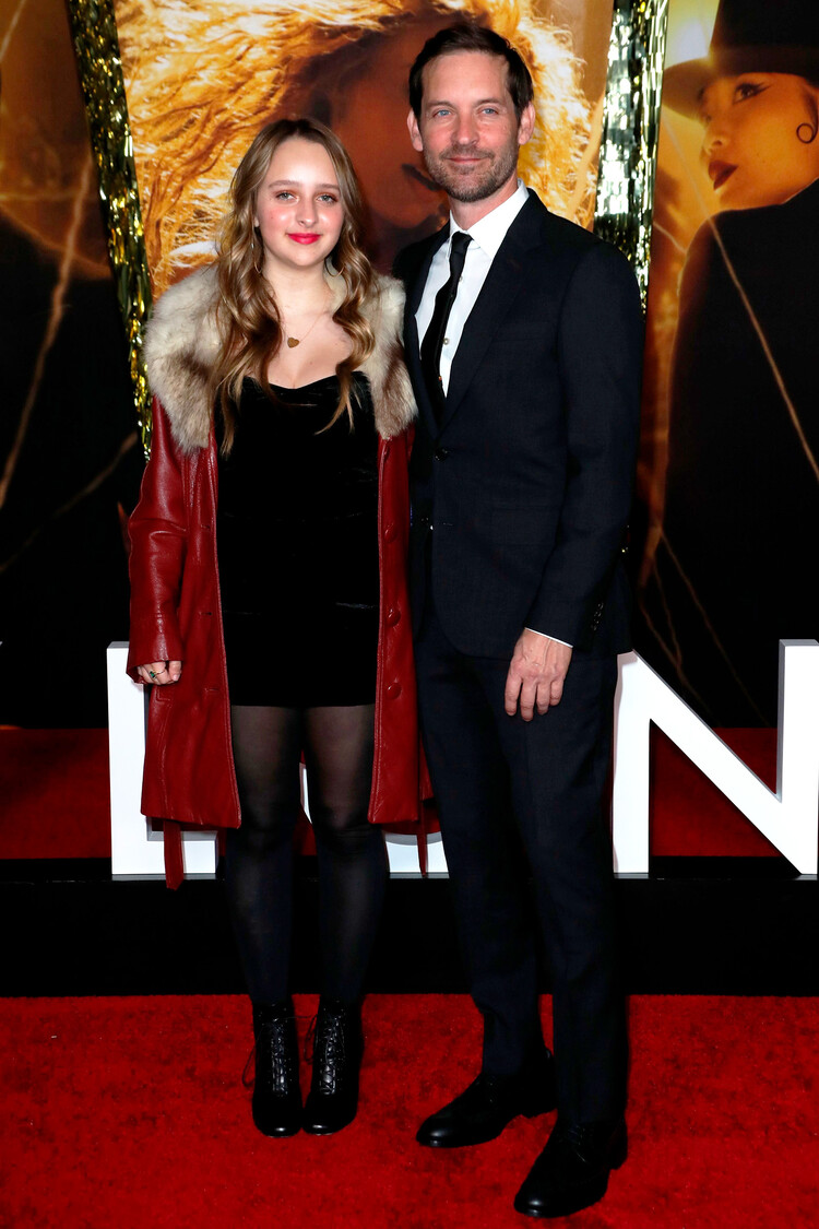 Руби Милая Магуайр и Тоби Магуайр