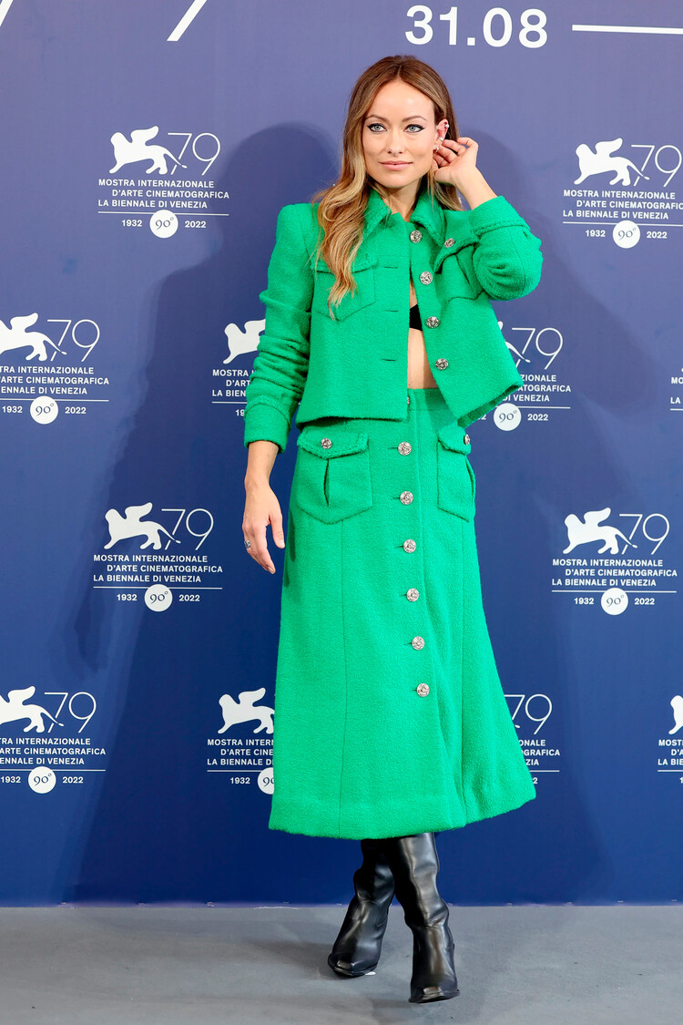 Оливия Уайлд в Chanel