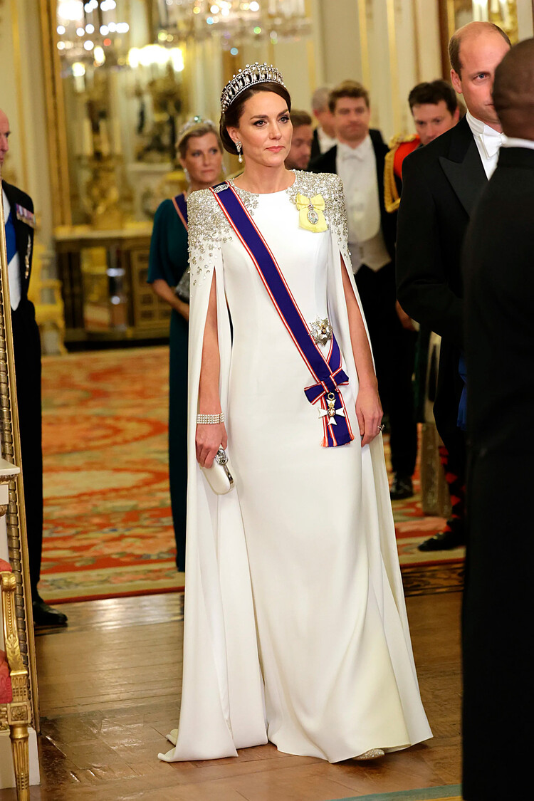 Кейт Миддлтон на вечере в честь Елизаветы II