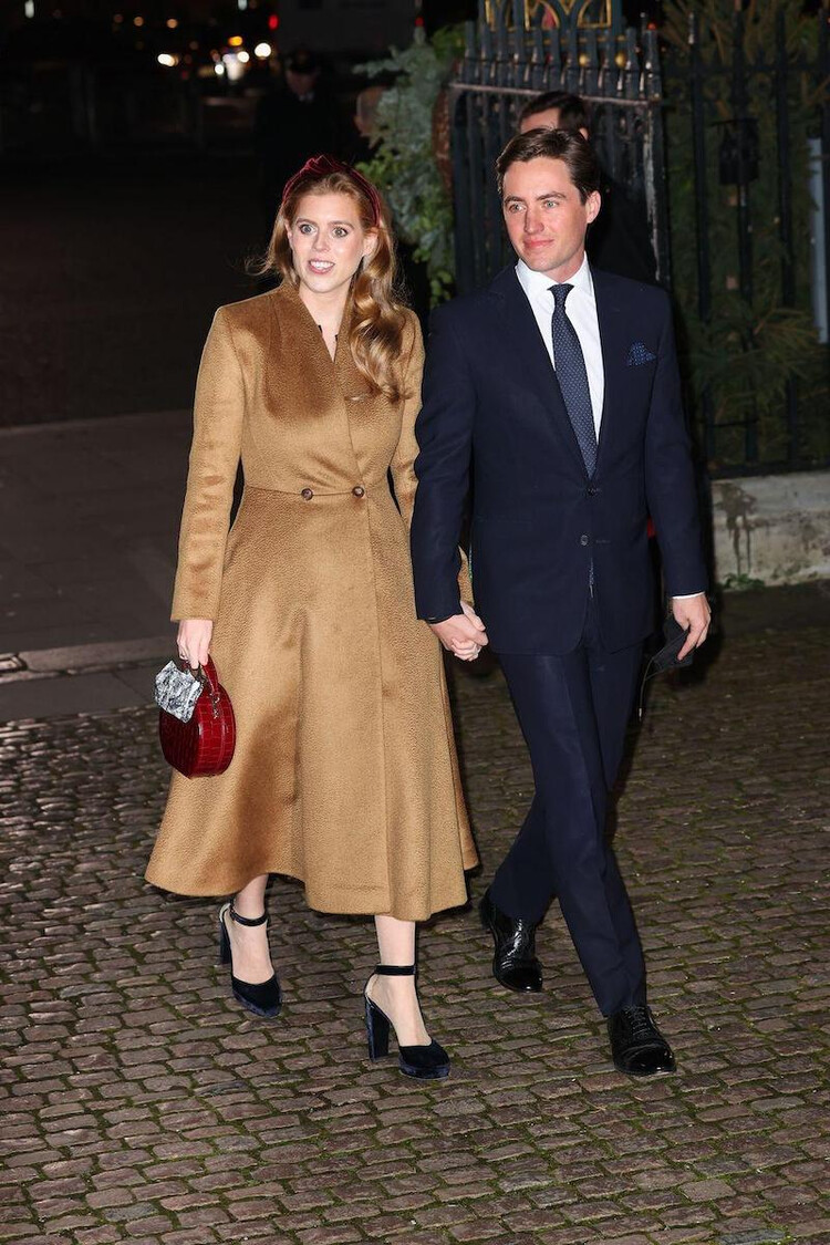 Принцесса Беатрис и её муж Эдоардо Маппели Моцци