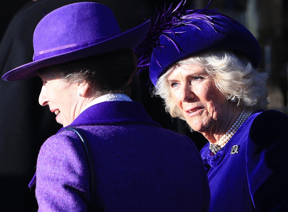 Одинаковые наряды принцессы Анны с герцогиней Корнуолльской