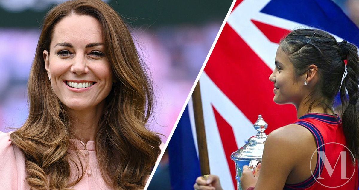 Кейт Миддлтон нарушила королевский протокол, впервые оставив личный комментарий в Instagram юнной звезды тенниса, Радукану