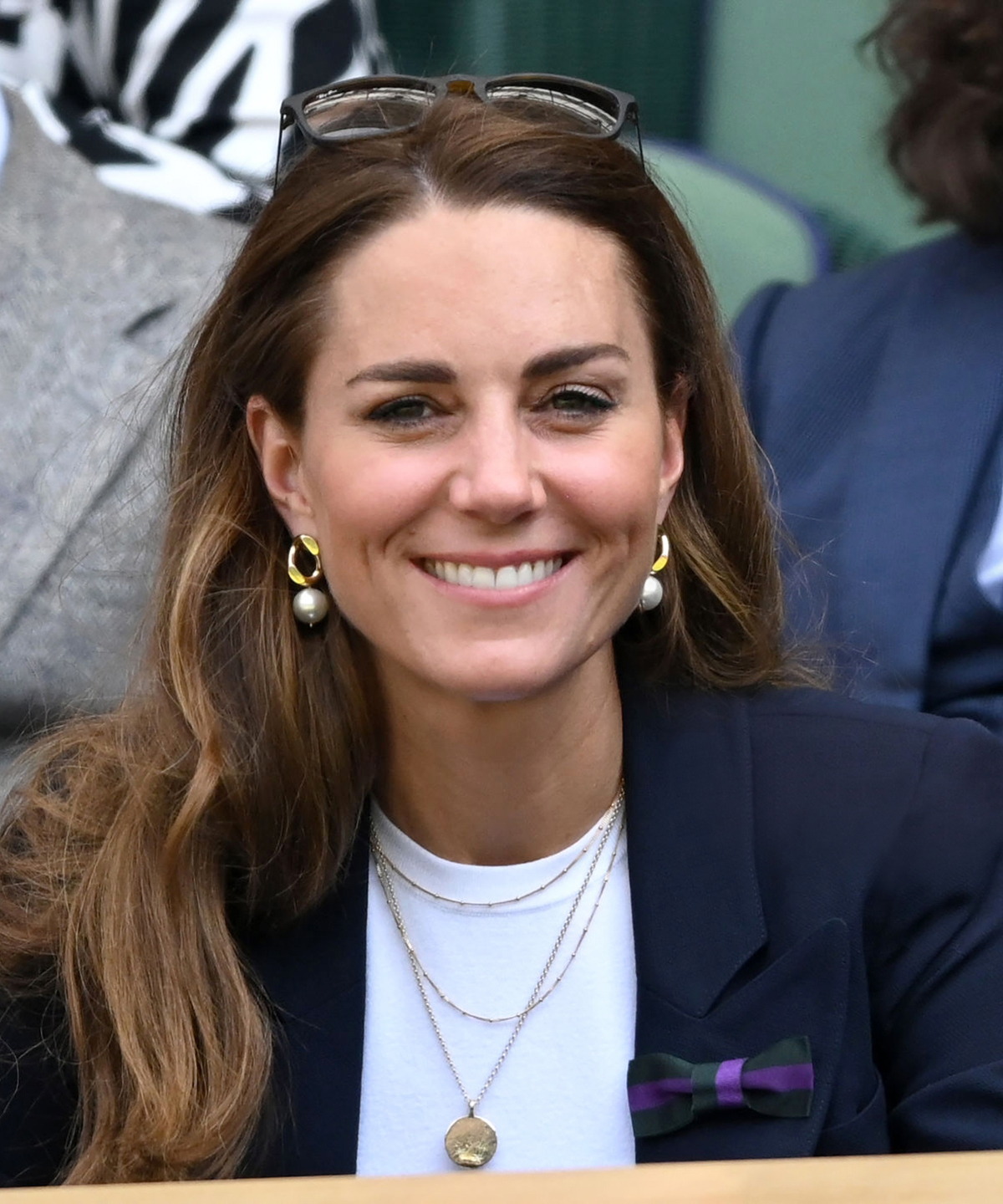 Герцогине Кембриджской Кейт Миддлтон Уимблдон 2021