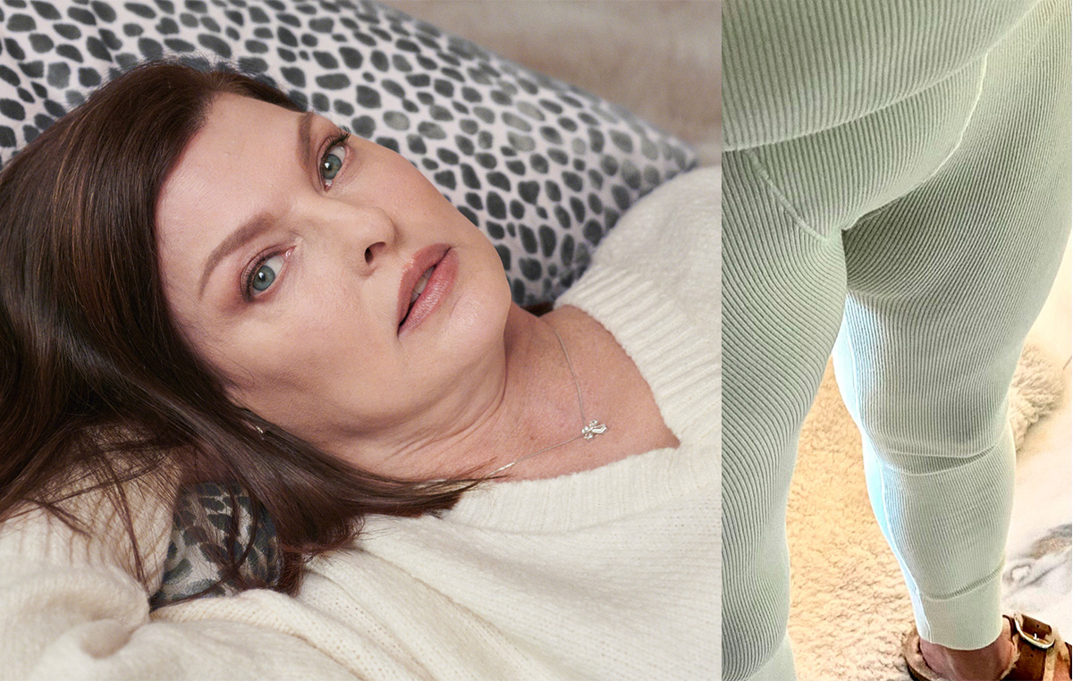 Изменения на теле супермодели