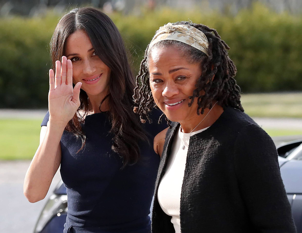 Мама Меган Маркл и внучка Лили