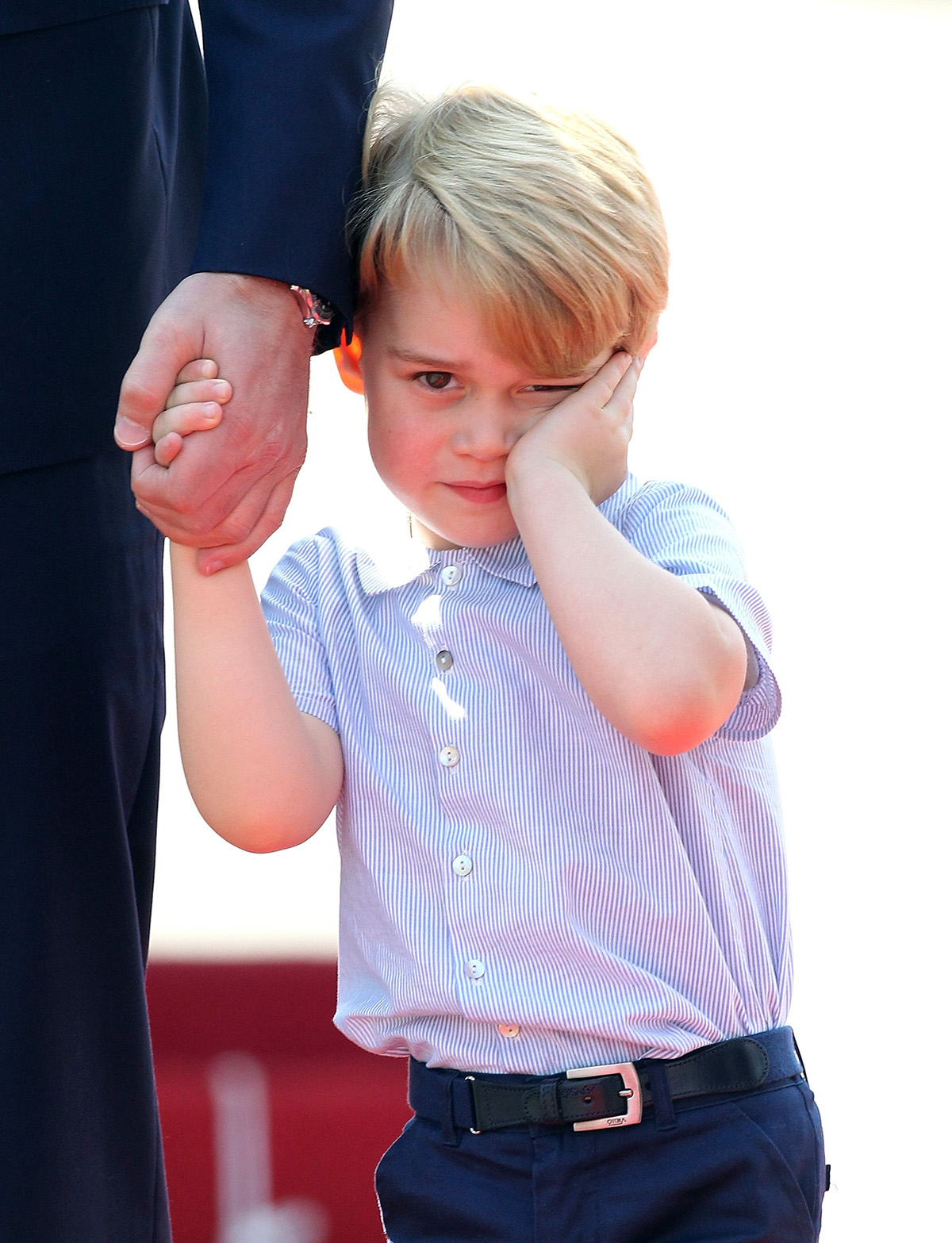 Неожиданные слёзы принца Джорджа