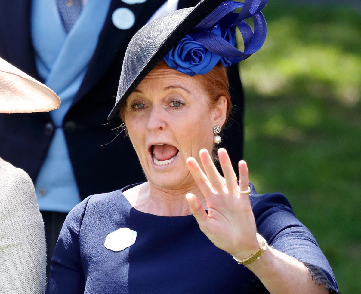 Сара Фергюсон внук